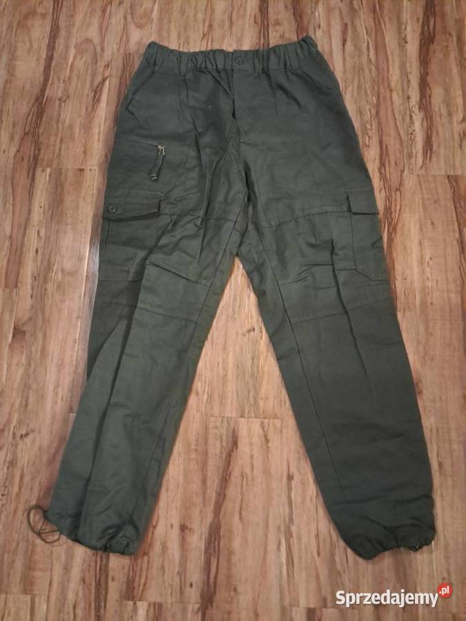 nowe bawełniane spodnie w kolorze khaki na Odzież codzienna świętokrzyskie Sandomierz