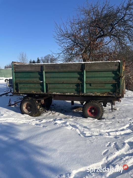 Przyczepa rolnicza siewnik nieuszkodzony Przyczepy rolnicze Międzyrzec Podlaski sprzedam