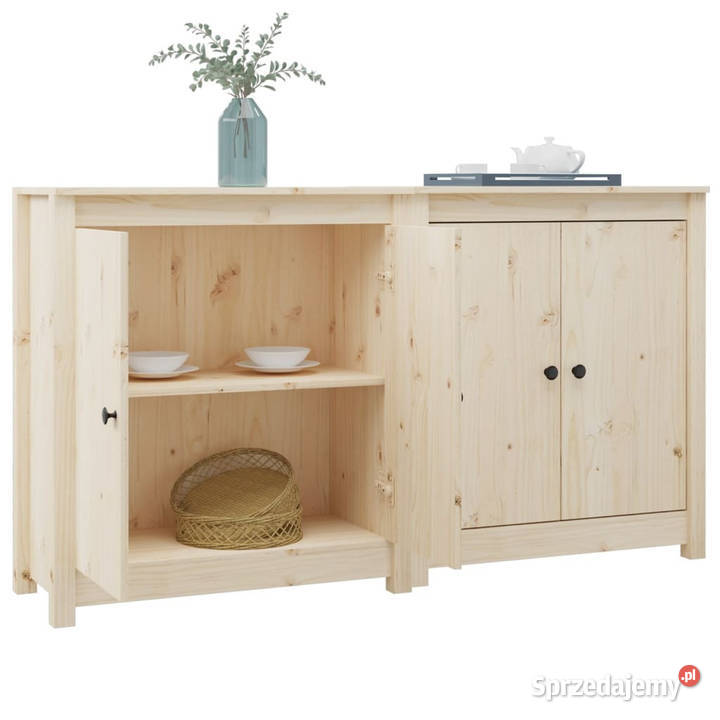Szafki 2 70x35x80 lite drewno sosnowe WM3114064 mazowieckie Warszawa
