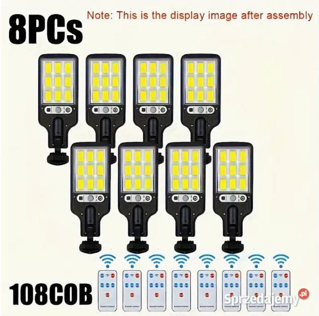 Lampa solarna uliczna czujnik ruchu i zmierzchu dolnośląskie sprzedam