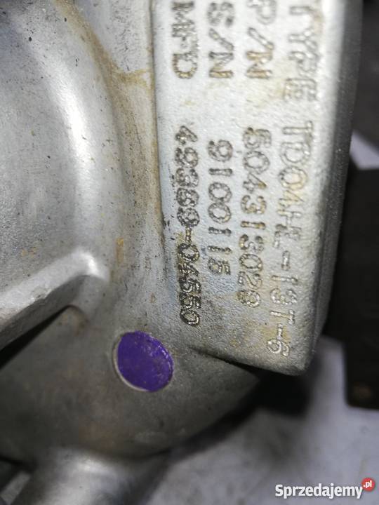 Turbosprężarka Fiat Ducato 30 4938904550 Części samochodowe Suchedniów
