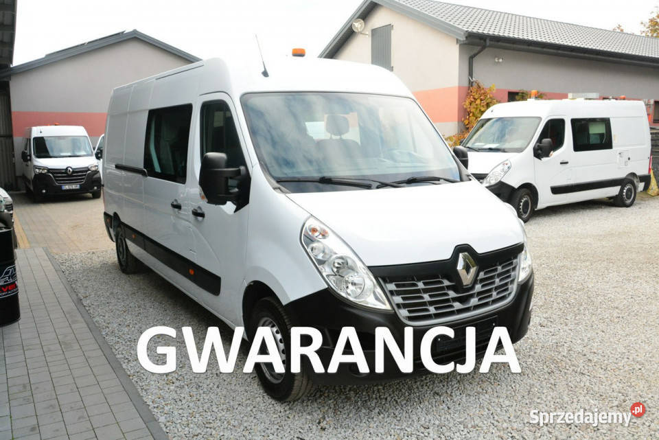 Renault Master 7 osobowy brygadówka doka pełna furgon Warszawa sprzedam