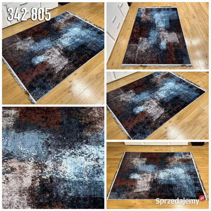 NOWOCZESNY DYWAN 130X190 PRINT 342805 CIENKI Białystok