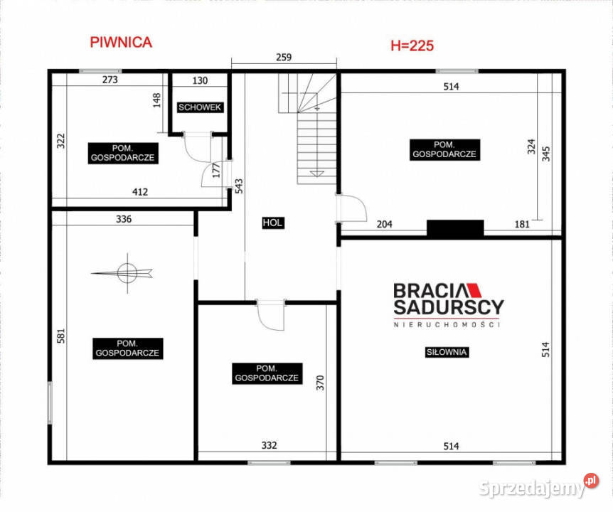 Dom wolnostojący 220m2 Skawina Liczba pokoi 5 małopolskie