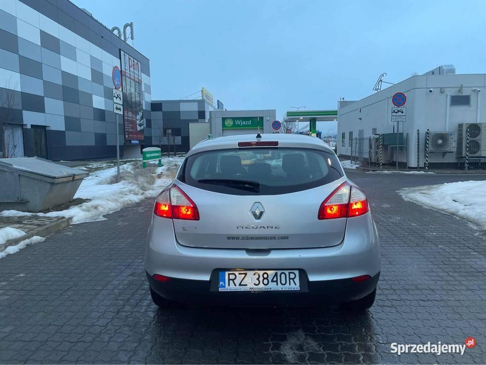Renault Megane 2008 16 16v 110 srebrny Rzeszów