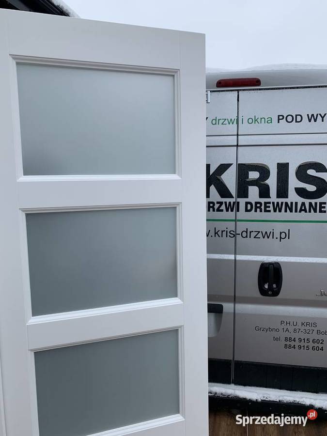 Drzwi dwuskrzydłowe SOSNOWE kris RĘKI 152 x 205 Grzybno