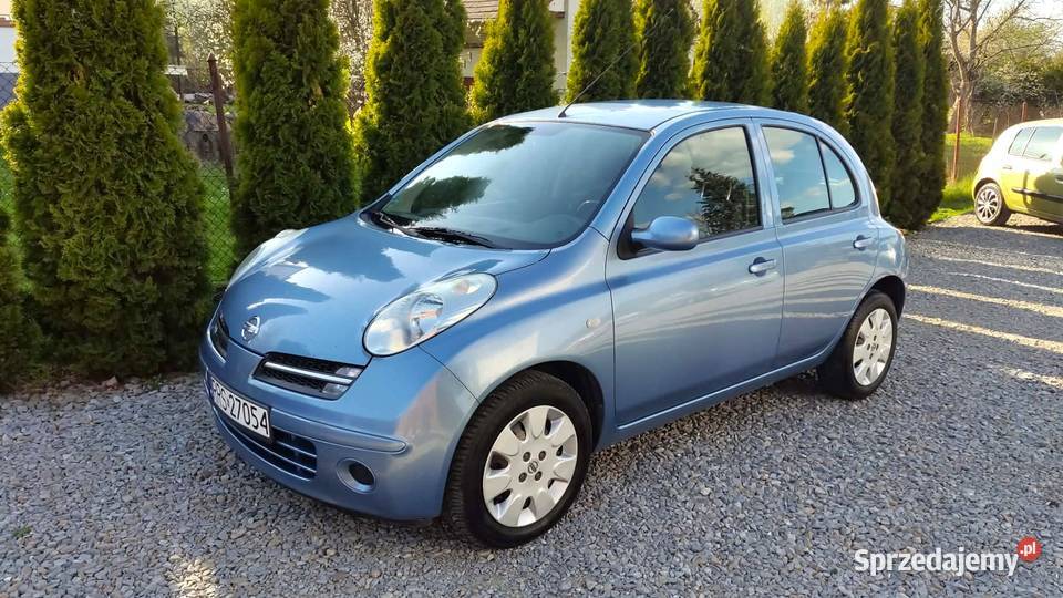 Nissan Micra 2006r 12 Benzyna Klimatyzacja Jasło