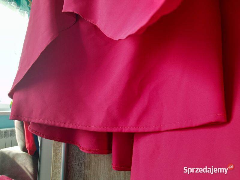 Fuksjowa sukienka rozmiar 38 firmy Exclusive Odzież damska śląskie Siewierz