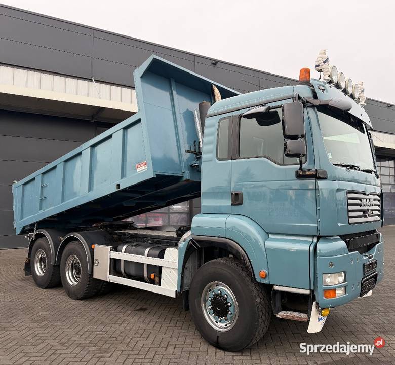 Wywrotka 6x6 do tylu Man Warszawa