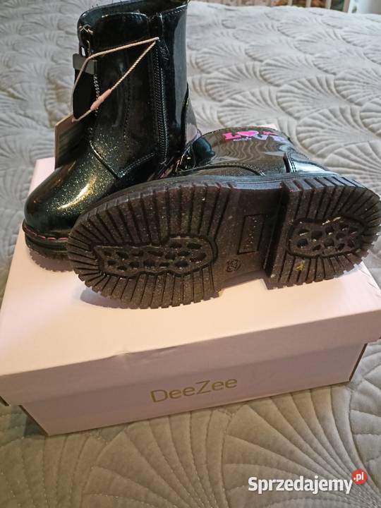 Buty dziecięce dziewczynki czarny mazowieckie Józefów