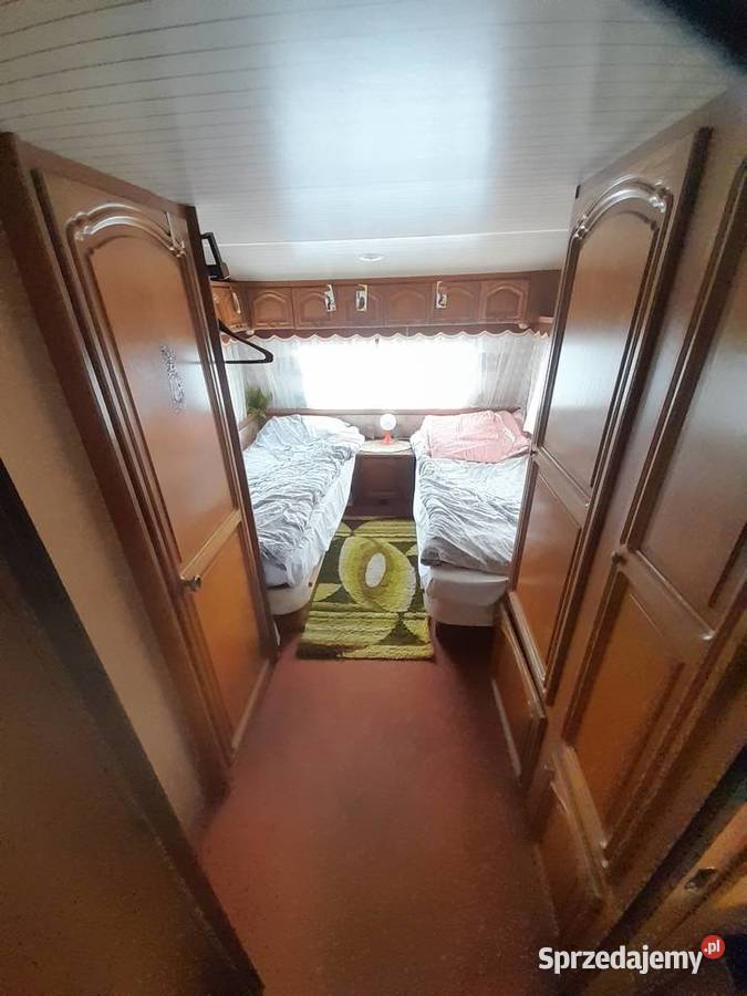 Przyczepa kempingowa z wc transport Sieradz sprzedam