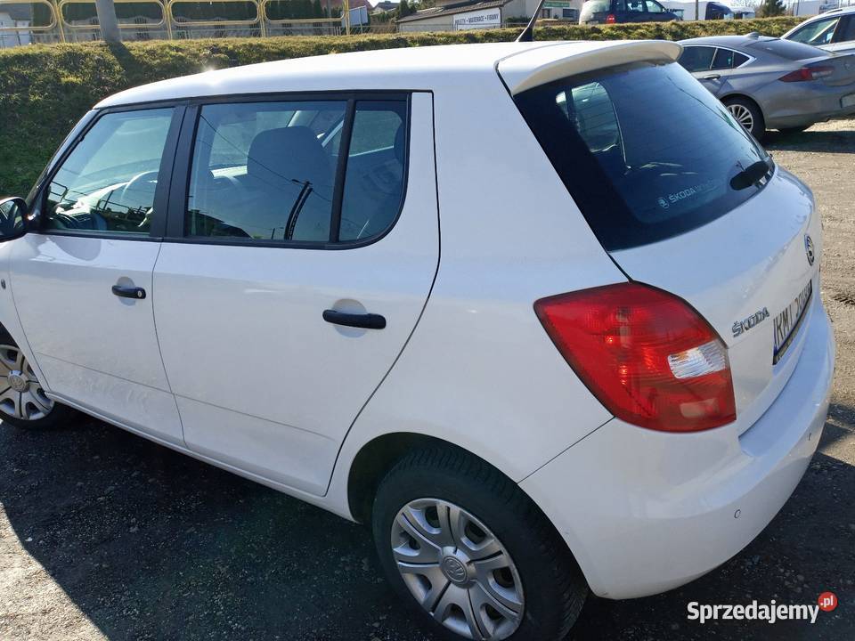 Skoda Fabia 2013r 16tdi biały Kielce sprzedam