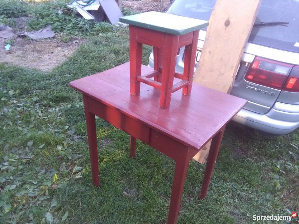 stół szewski taboret Łuszczów Pierwszy