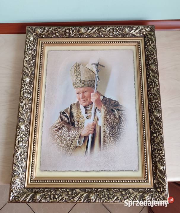 Obraz portret Papież Jan Paweł II Katowice