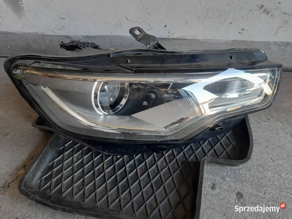 Reflektor prawy audi a6 c7 bixenon skrętny led osobowe Lampy przednie śląskie Zabrze