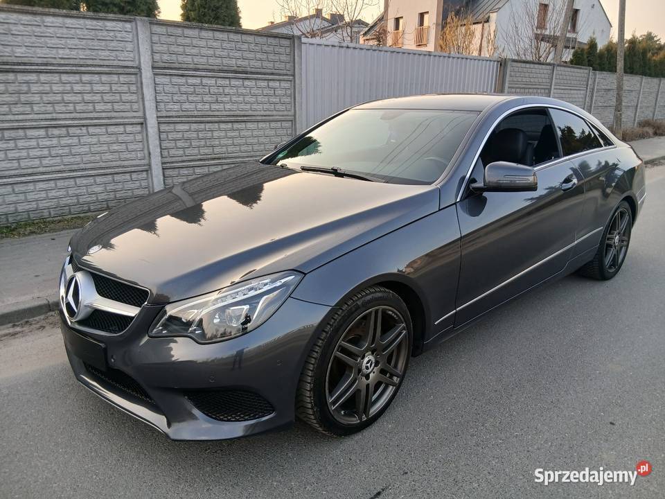 Mercedes E klasa Coupe AMG Lift 2014r 22cdi 2/3 Dobrzyca