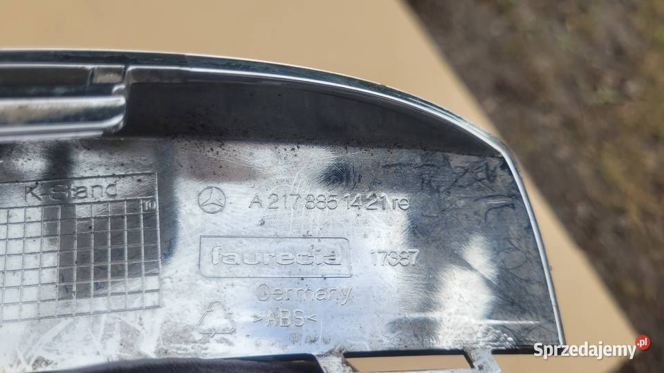 MERCEDES W217 SCoupe LISTWA CHROM ZDERZAKA PRZÓD Ruda Śląska