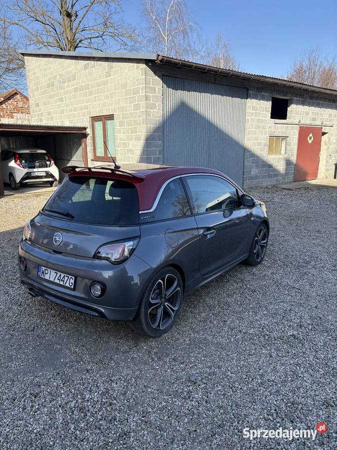 OPEL ADAM TURBO S 14 150 Rok produkcji 2015 Opel świętokrzyskie Jędrzejów