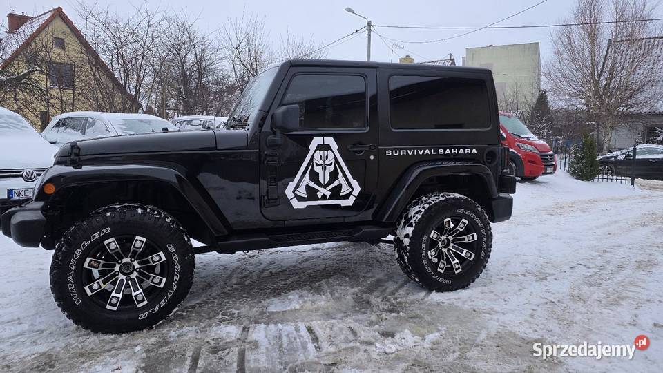 Jeep wrangler wersja Sahara 36 benzyna 2016 Rok produkcji 2016 Kętrzyn