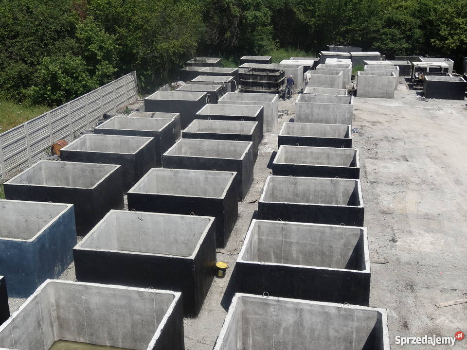 Szamba betonowepojemności 4m3 do12m3 Materiały budowlane wielkopolskie Leszno