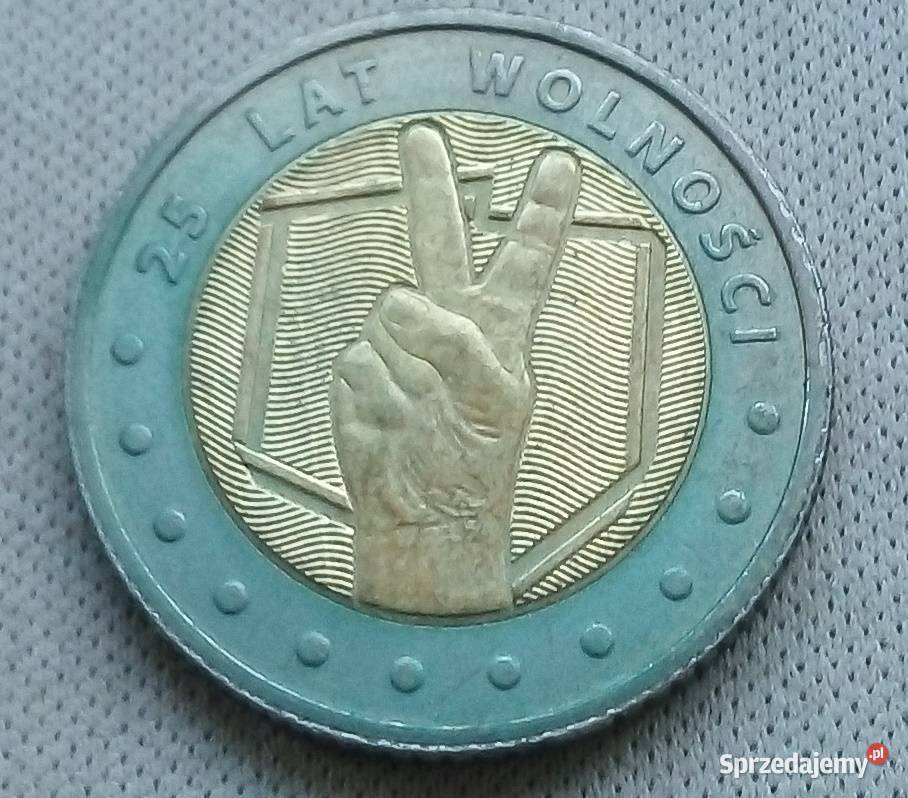 POLSKA5 ZŁOTYCH2014 rCuNiBAI 25 LAT WOLNOŚCI Legionowo sprzedam