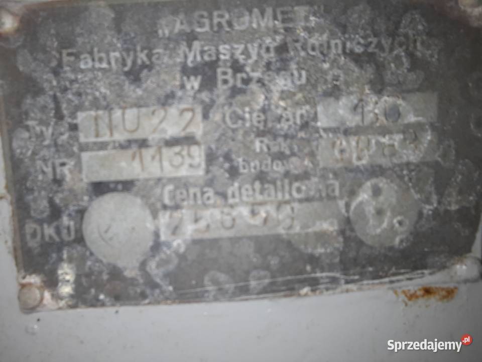 Rozsiewacz do nawozów AGROMET FMR w Brzegu małopolskie Czaple Małe sprzedam