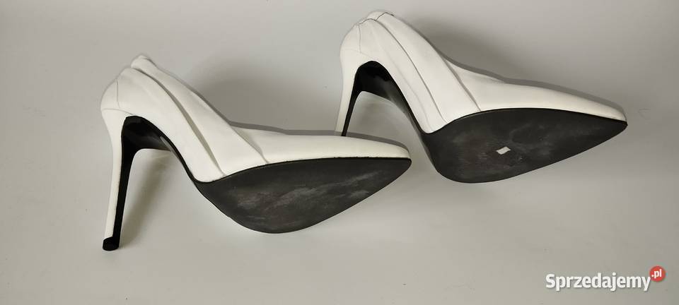 Białe szpilki Hegos Milano 39 Warszawa