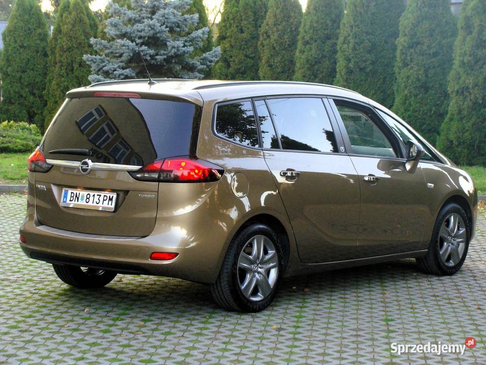 Opel Zafira 14 Turbo 140 sprowadzony 7 miejsc radio mazowieckie Radom
