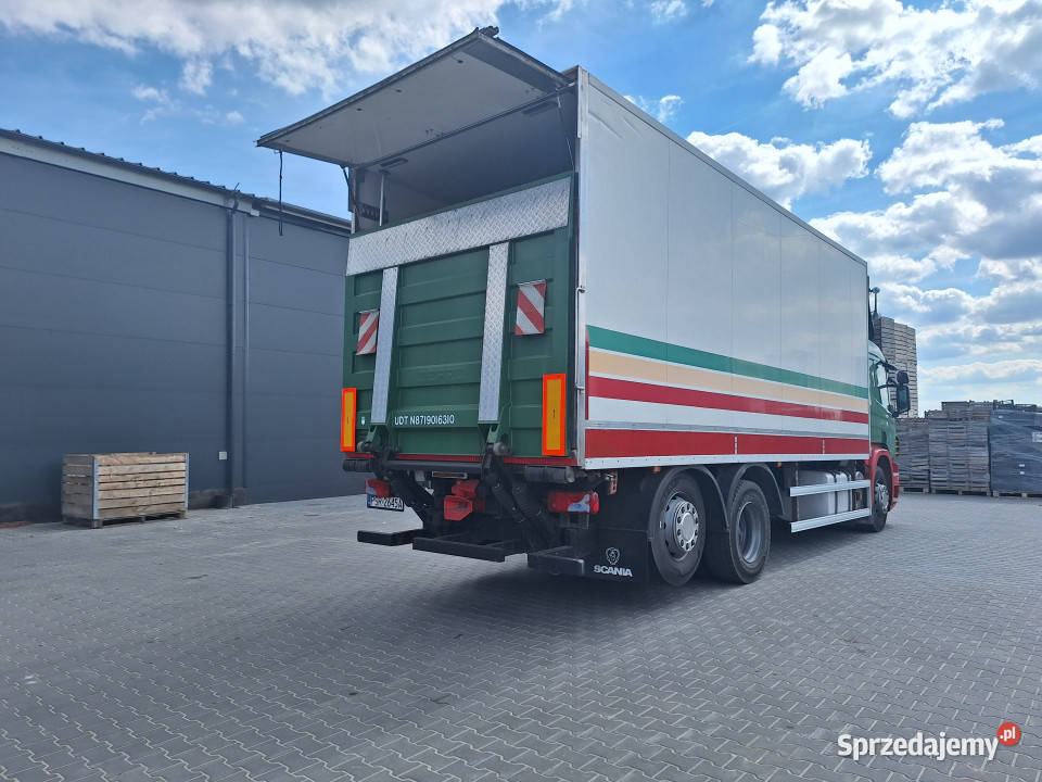 Samochód ciężarowy chłodnia UDT Scania P380 nie Ruszkowo