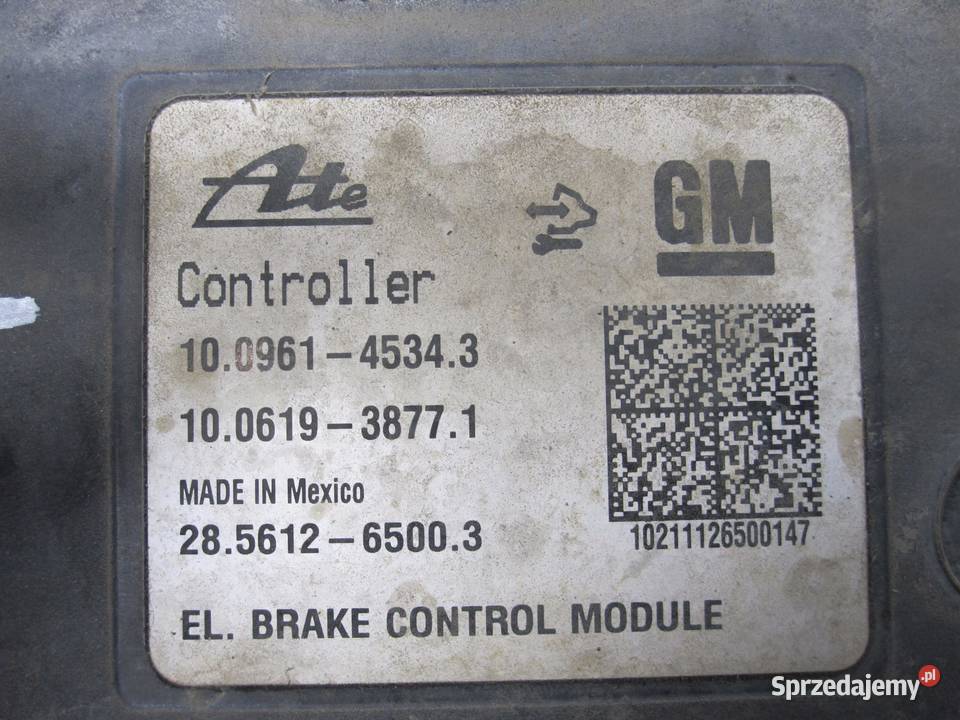 ASTRA J GTC 12r pompa ABS 13384101 10021207964
