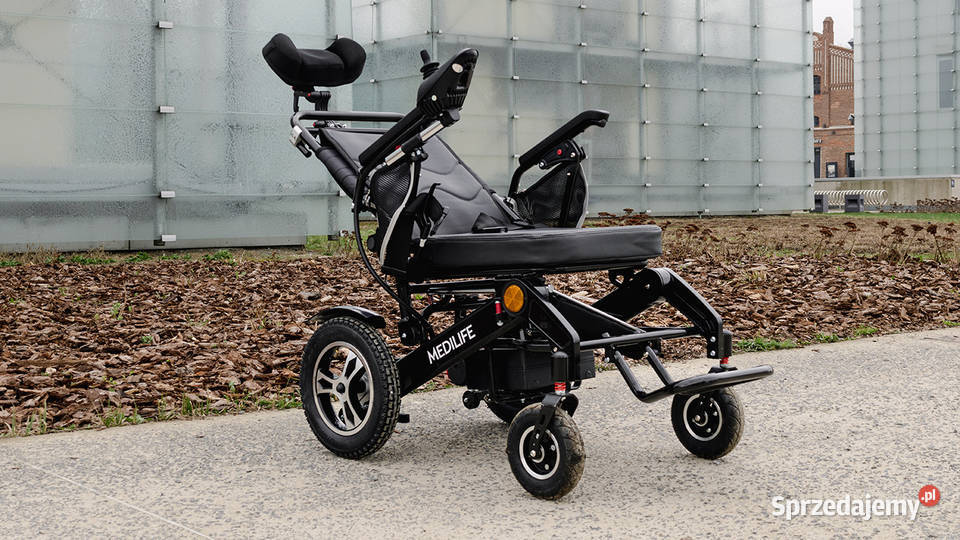Medilife STELVIO Wózek Inwalidzki Elektryczny Z Sprzęt rehabilitacyjny i ortopedyczny Katowice