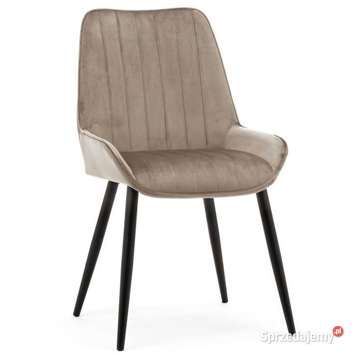 Ciemnobeżowe Krzesło Luca Wysyłka 24H Dostawa 0