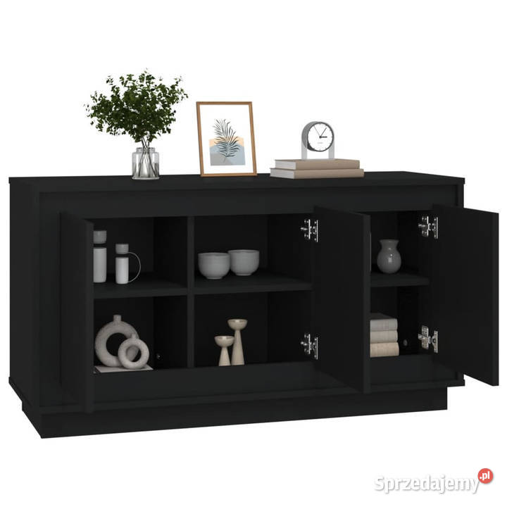 Szafka czarna 102x35x55 materiał drewnopochodny Warszawa sprzedam