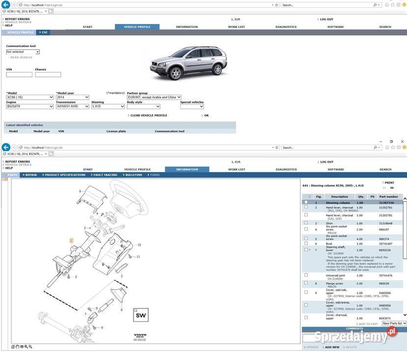 TESTER VOLVO VIDA DICE SERWISÓWKA 2025 Laptop Jasło