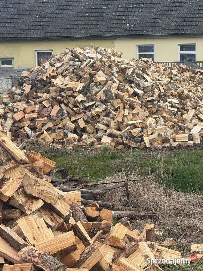 Drzewo opał mix dąb sosna Żagań sprzedam