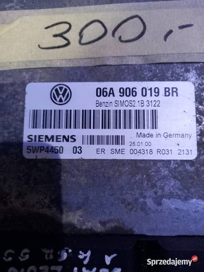 Komputer VW 06A906019BR wielkopolskie Margonin