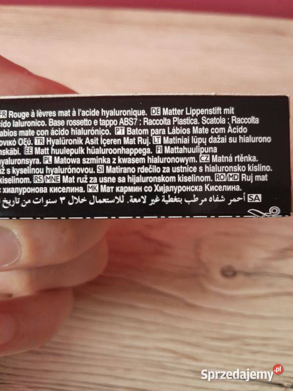 Matowa szminka z kwasem hialuronowym Hydra Peony Siewierz