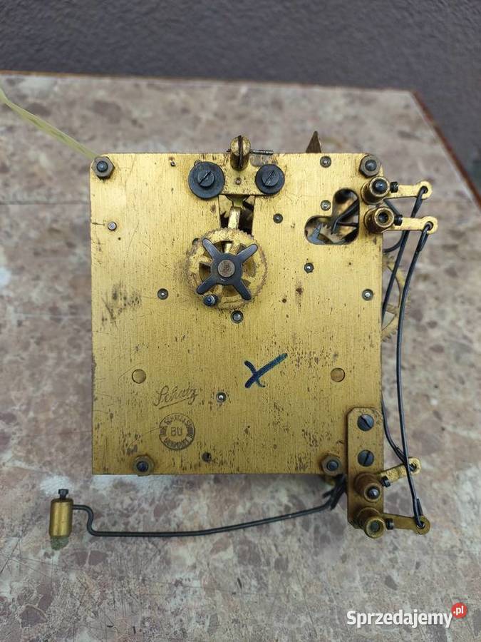 M194 Mechanizm starego zegara Schatz Tczew