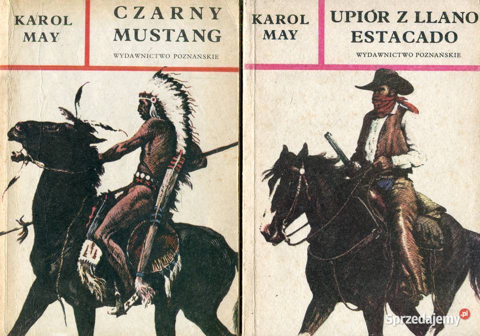 Upiór z Llano Estacado Czarny Mustang Karol May Szczecin
