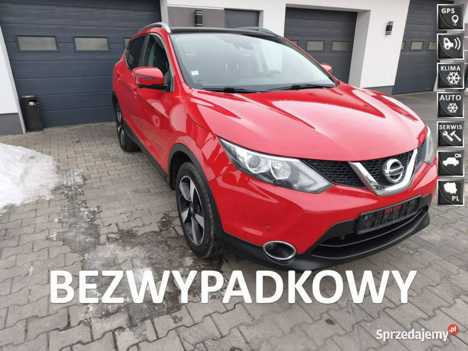 Nissan Qashqai kamera cofaniakamery tempomat Żabno