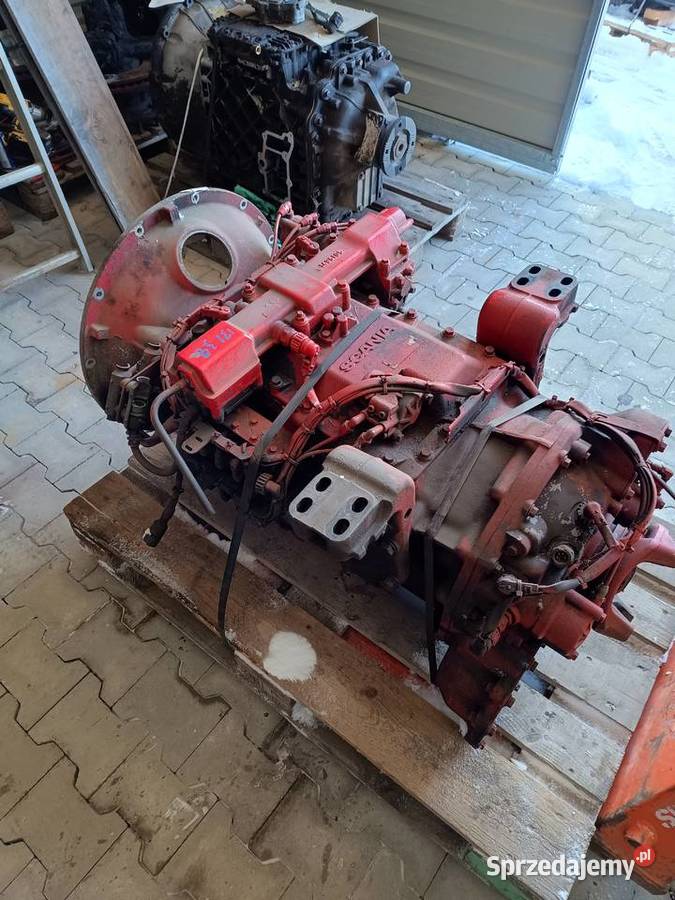 Scania P skrzynia biegów GRS 890 Skrzynie biegów manualne