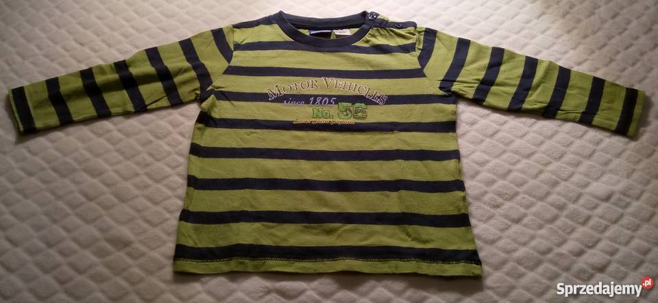 Bluzka chłopięca długi rękaw Motor Vehicles 8692 Bluzki, koszulki i kaftaniki Dla Dziecka śląskie sprzedam