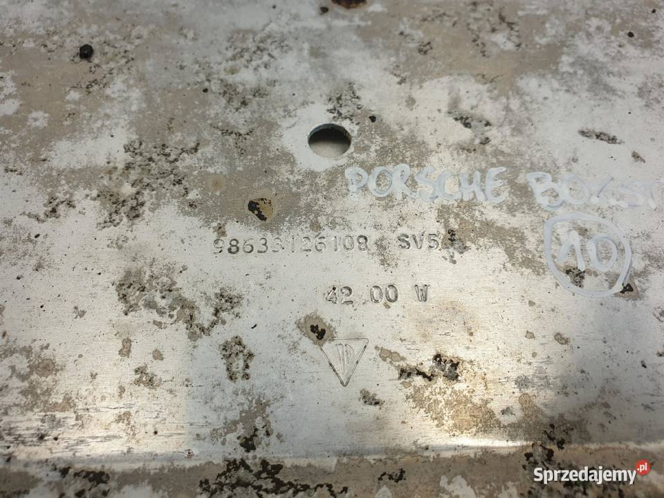 Porsche Boxster 986 32 OSŁONA SILNIKA dolna Chełm sprzedam
