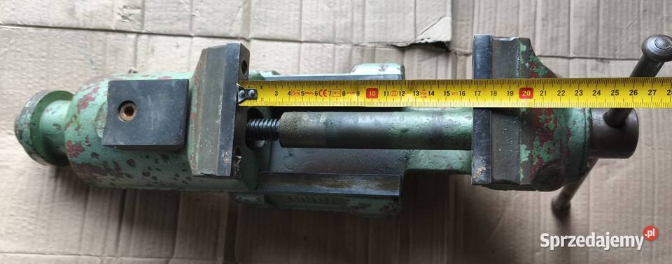 Imadło ślusarskie LEINEN D100 100 mm solidne Imadła Chojnice