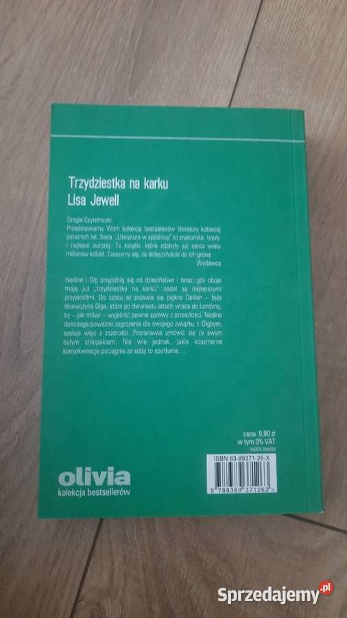 Lisa Jewell Trzydziestka na karku Rok wydania 2005 Książki i Podręczniki Serock