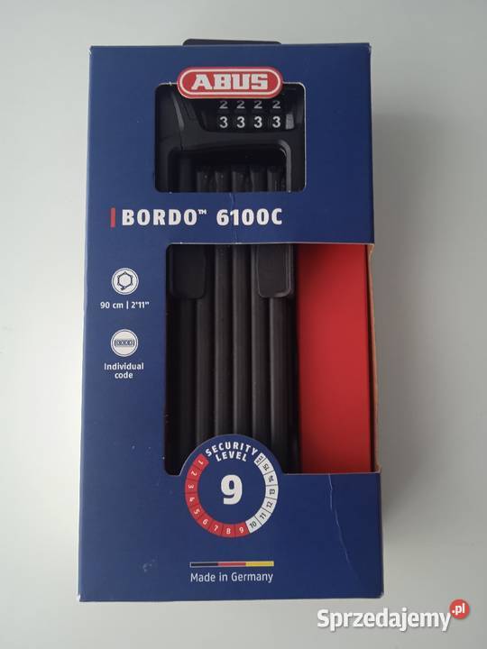Zapięcie rowerowe Abus Bordo 6100C Miedzichowo