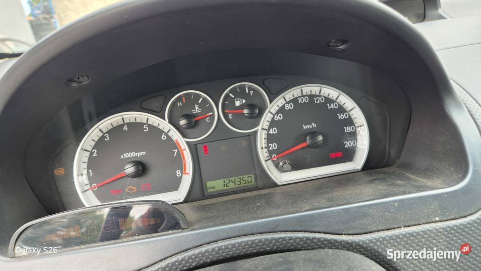 Chevrolet Aveo T250 14 benzyna 69kW 94 2008r lubuskie