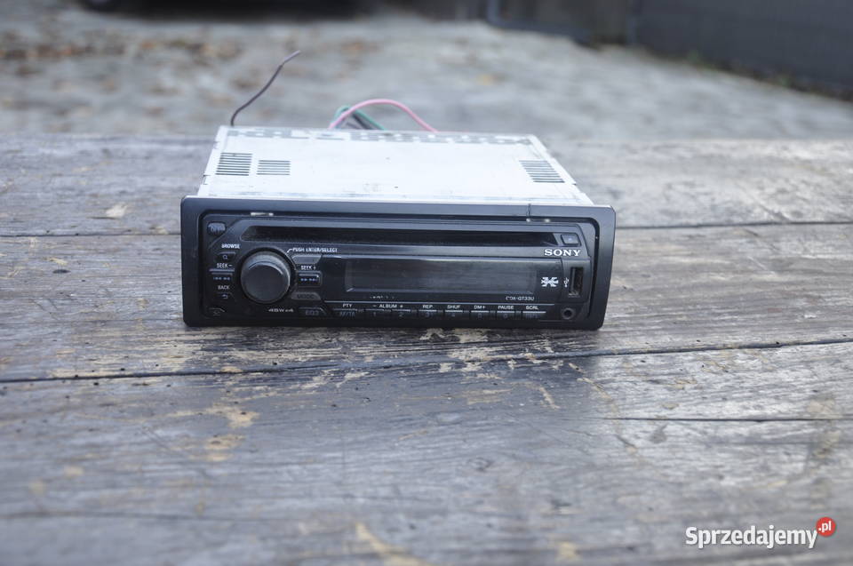 Radio Sony XPlod CDXGT33U Aux USB CDMP3WMA 4x45 Rzeszów