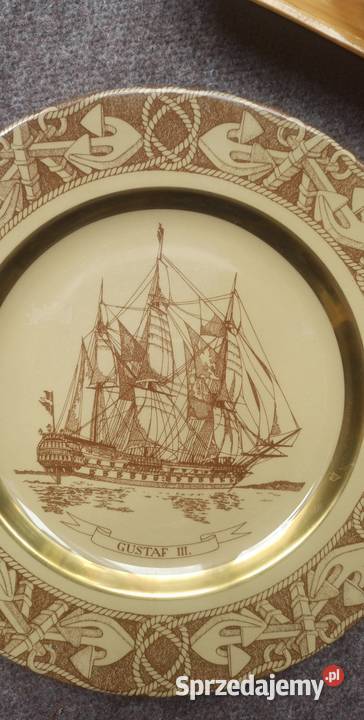 Patera ze statkiem Gustaw III
SVENSK SJFART Gdańsk