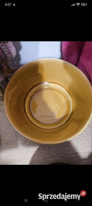 Zestaw naczyń z PRL stary zegar łódzkie Łódź